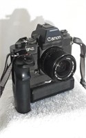 Vintage Canon F-1 35-mm Single Lens Reflex Camera