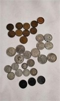 Foreign Coins-German, Canadian, Australia