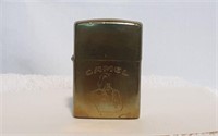 Vintage Joe Camel Brass Full-Size Zippo Lighter