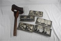 Antique Stereoscope and Photos