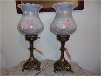 Pair of Electric 24" Lamps