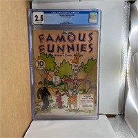 Famous Funnies 34 CGC 2.5 Platinum Age Comic