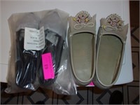 Two Pair of Size 7W Ladies New Moccasins & *