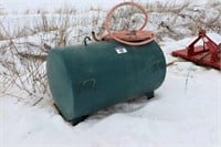 GREEN FUEL TANK WITH HOSE