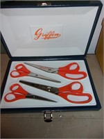 4 Griffon Sewing Scissors New in Box