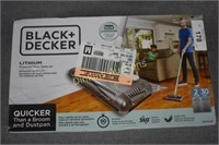 Black and Decker Lithium Powered Floor Sweeper