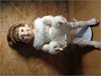 Doll white tutu