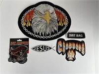 (5) Assorted Patches