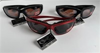 (3) Pair of Global Vision Riding Sunglasses