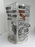 Sticker Display with Assorted Stickers
