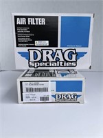(2) Drag Specialties Dyna Air Filters