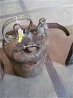 Old Metal Gas Can