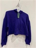 NEW (S) Purple Long Sleeve Crop Top