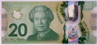 2015 Canada $20 Bill