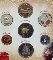2004 Canada Holiday Coin Gift Set