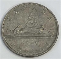1969 Canada $1 Coin