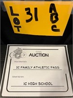Indian Creek Family Athletic Passes