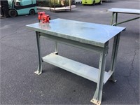 Steel Table w/ Vise