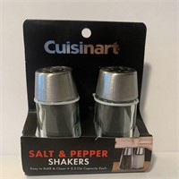 Cuisinart Glass Salt and Pepper Shaker Set