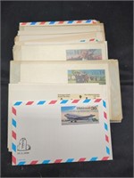 100+ Vintage unused, stamped Postal Cards