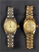 Pair of women's wrist watches (PB)