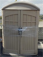 Outdoor storage shed,