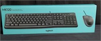 Electronics: Logitech keyboard & mouse, MK120,