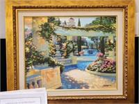 Howard Behrens signed giclee print on canvas,