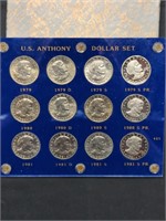 Complete Uncirculated and Proof Susan B Anthony