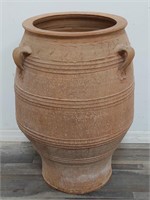 Vintage pottery olive jar
