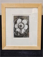 Marc Chagall Jerusalem Windows print, framed