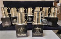 25 years LA Roadster private club pewter mugs
