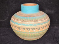 Hand-made Navajo pot, signed Joann Johnson