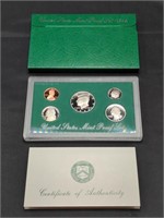 1994 US Mint Proof set coins in original box with