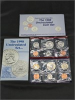 1998 US Mint Uncirculated Coin set in original