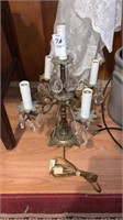 Brass Candle Light Lamp