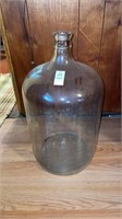 Vintage Glass Water Jug Heavy Duty Thick Heavy