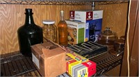 Shelf lot of Assorted items