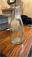 Johnstown Sanitary Milk Bottle 1 Quart