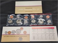 1986 US Mint Uncirculated Coin set in original