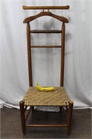Vintage Split Oak Country Gentleman Valet Chair
