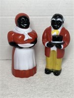 Aunt Jemima and Moses Salt & Pepper Shakers Set