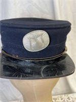 ANTIQUE 1800S FIRE DEPARTMENT DRESS HAT WITH