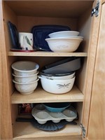 Contents of cabinet - serving bowls