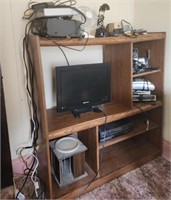 Entertainment center and contents