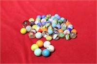 Vtg Marbles Approx. 52pc lot