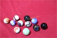 Shooter Marbles 11pc lot