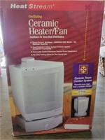 Electric ceramic heater