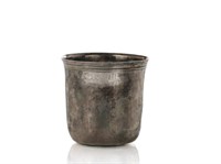EARLY 19th C FRENCH SILVER BEAKER, 45g