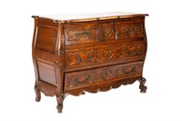 18th C FRENCH PROVINCIAL FOUR DRAWER CHEST